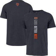 '47 Men's '47  Navy Chicago Bears Good. Better. Best. Franklin T-Shirt