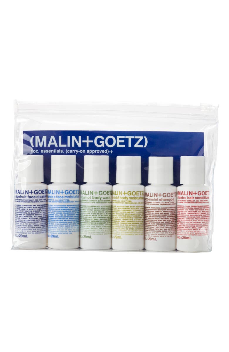 MALIN+GOETZ The Essential 6-Piece Travel Kit, Main, color, 