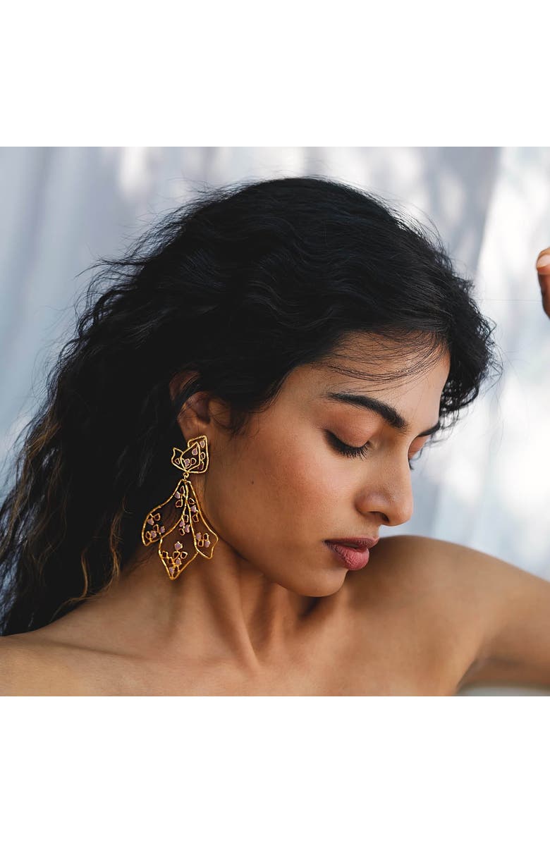 Dhwani Bhansal SAMA EARRINGS, Alternate, color, 