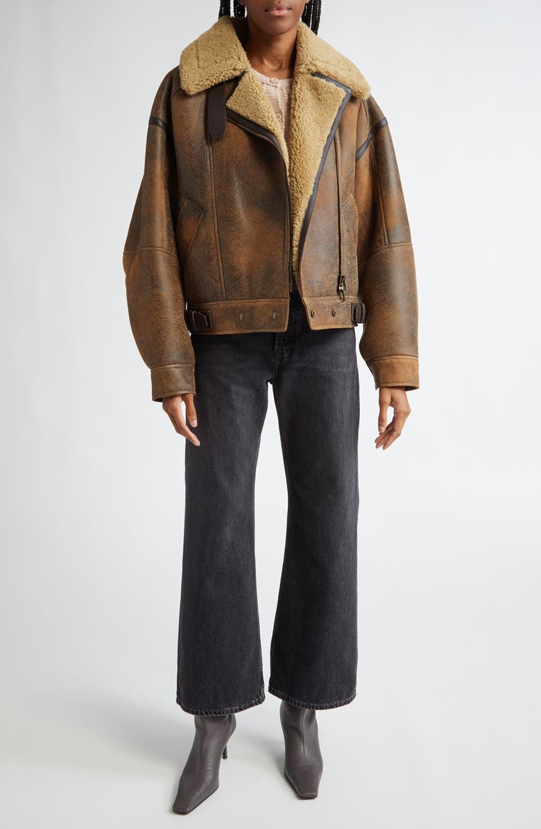 Acne Studios 2021F Loose Fit Jeans, Alternate, color, Black