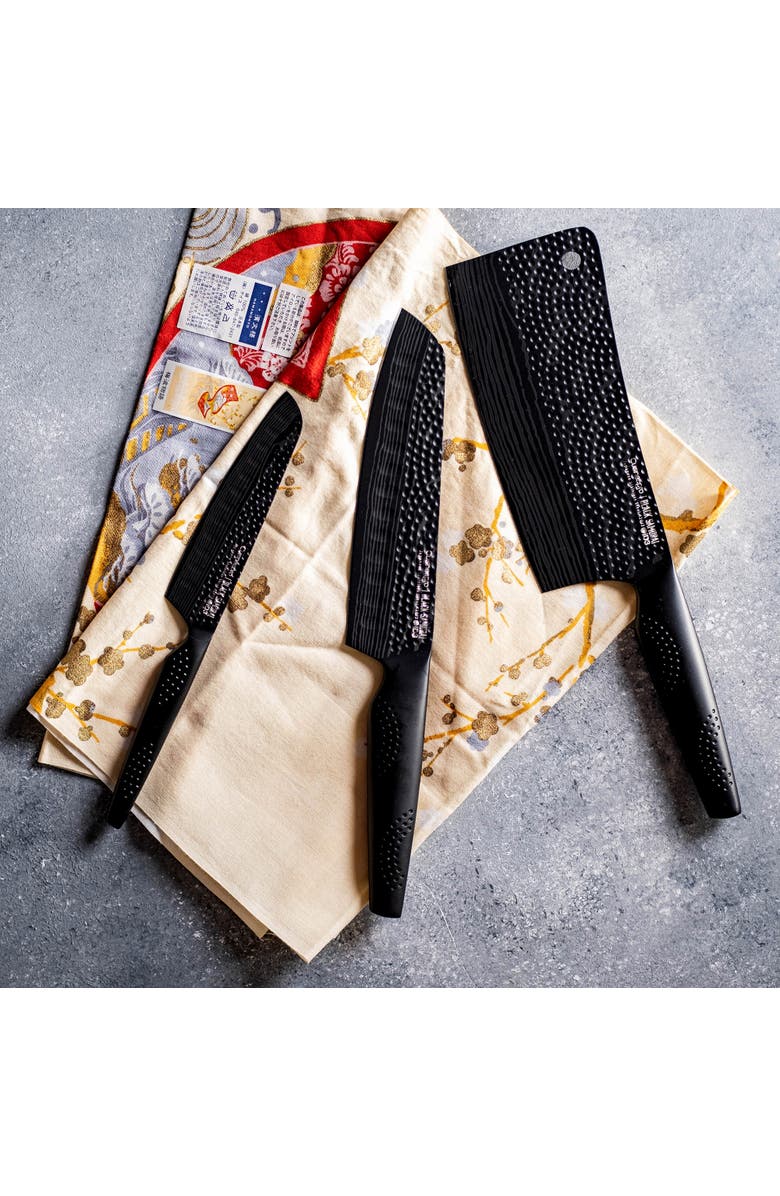 Cuisine::pro<sup>®</sup> iD3<sup>®</sup> BLACK SAMURAI  Ultimate Knife Set Of 3, Alternate, color, Black