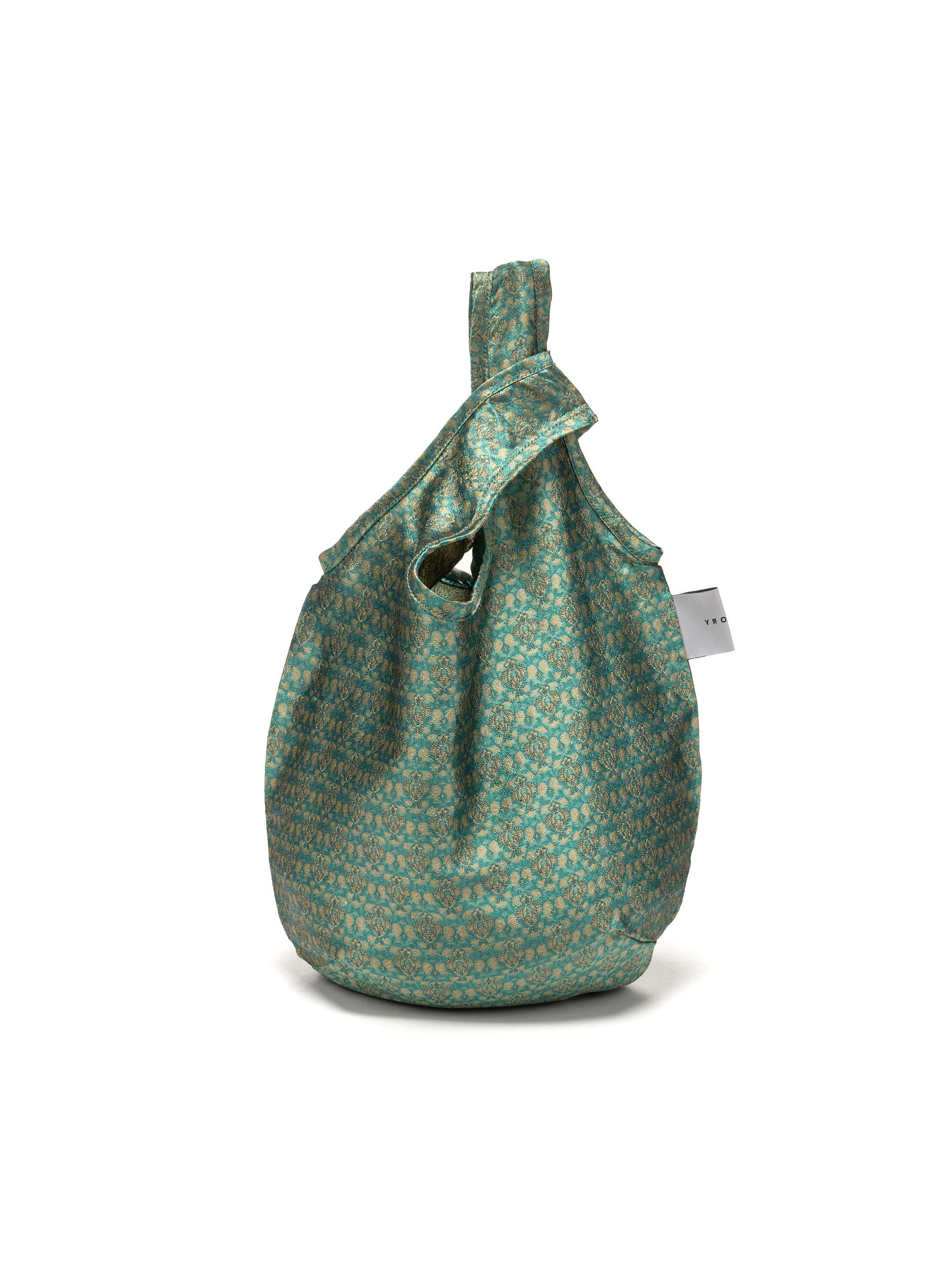 Priory Egg Tote - Deadstock Silk, Main, color, 