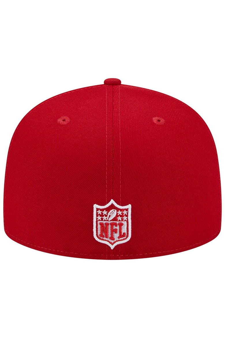 Men's New Era Scarlet San Francisco 49ers Super Bowl XXIX Main Patch 59FIFTY Fitted Hat, Alternate, color, Scarlet