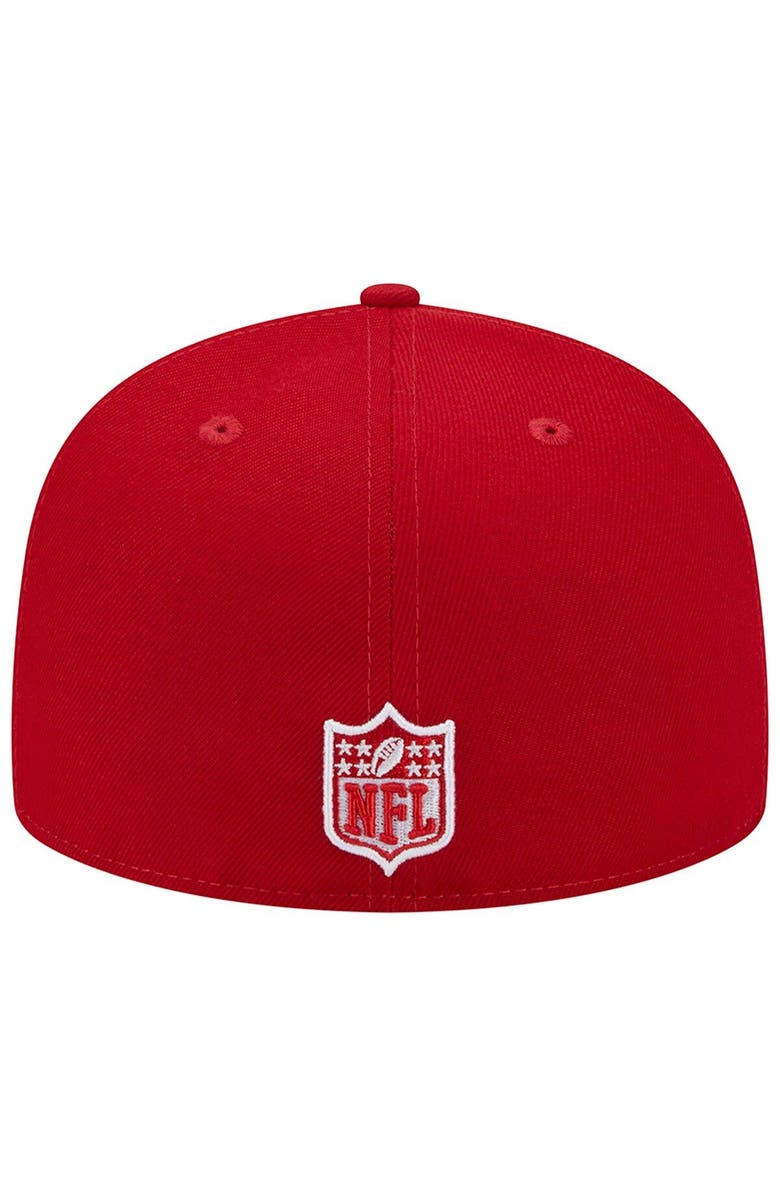 New Era Men's New Era Scarlet San Francisco 49ers Super Bowl XXIX Main Patch 59FIFTY Fitted Hat, Alternate, color, Scarlet