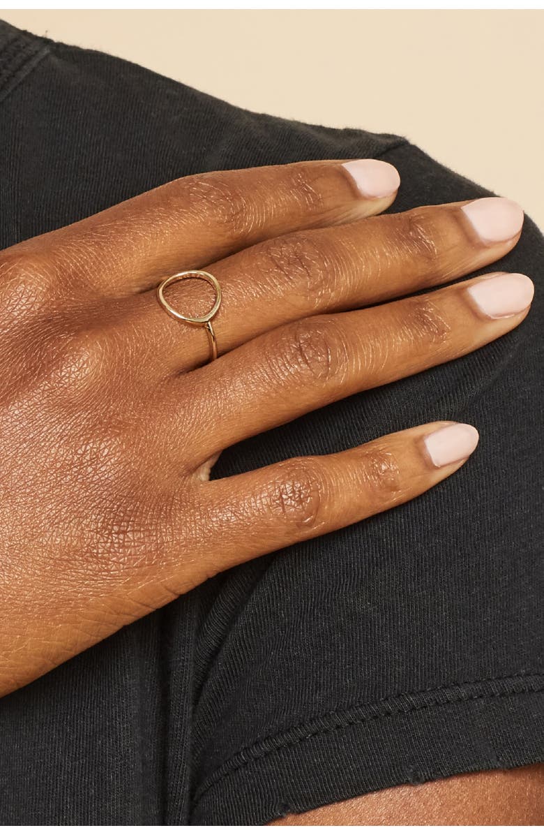 Oradina 14K Yellow Gold Opera Ring, Alternate, color, Yellow Gold