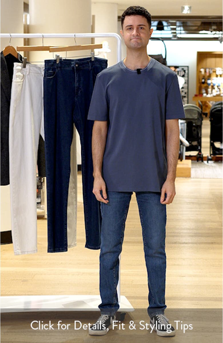 Thompson Tipped Cotton Blend T-Shirt, sales video thumbnail