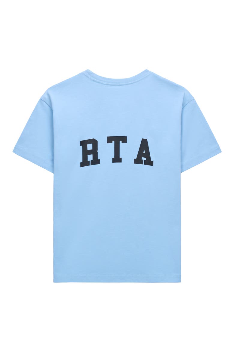 Kids' Lawson Collegiate Logo Graphic T-Shirt, Alternate, color, BLUE COLLEGIATE