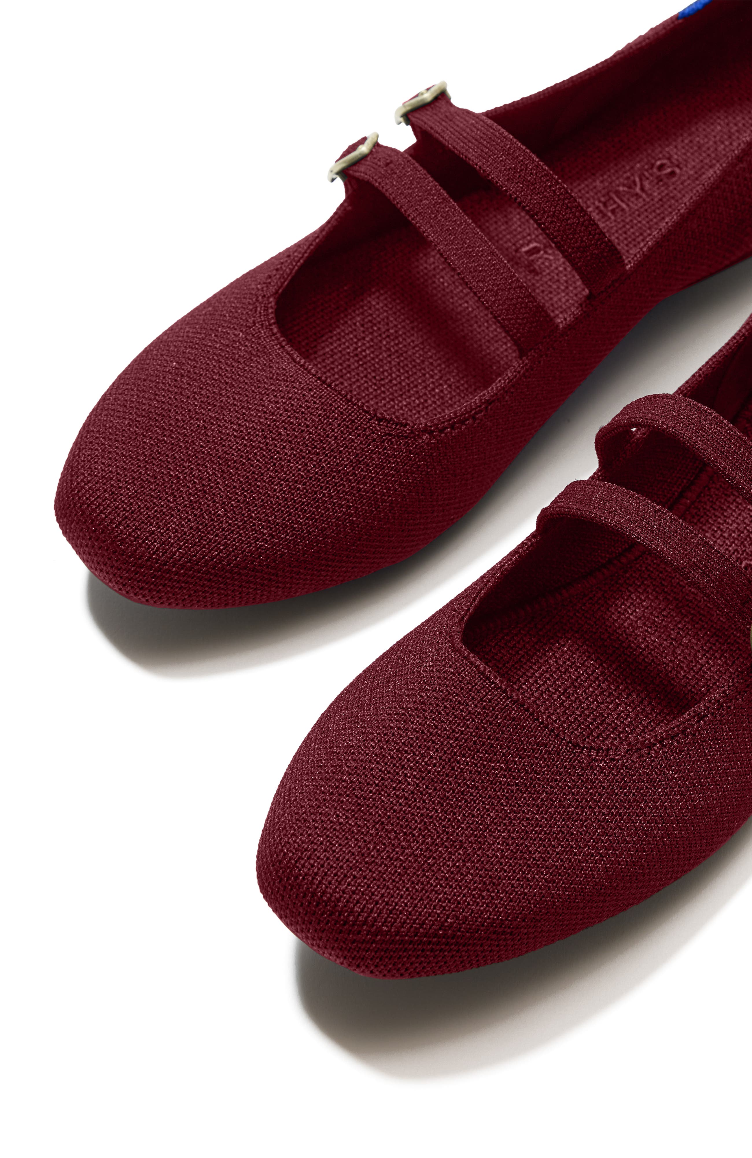 The Double Buckle Mary Jane, Alternate, color, Cabernet