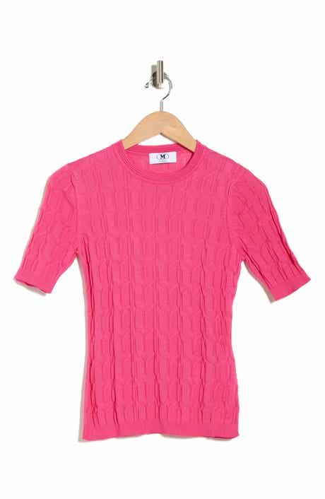 M Missoni Girocollo Short Sleeve Sweater