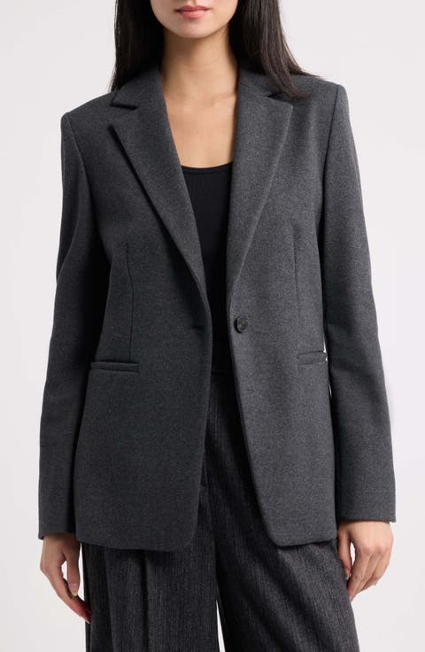Single Breasted Jersey Blazer