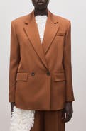 MANGO Double Breasted Blazer