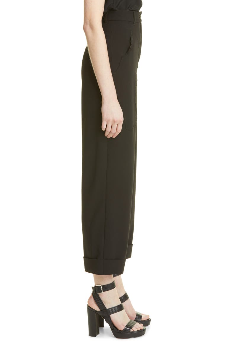 Straight Leg Pants, Alternate, color, BLACK MAT