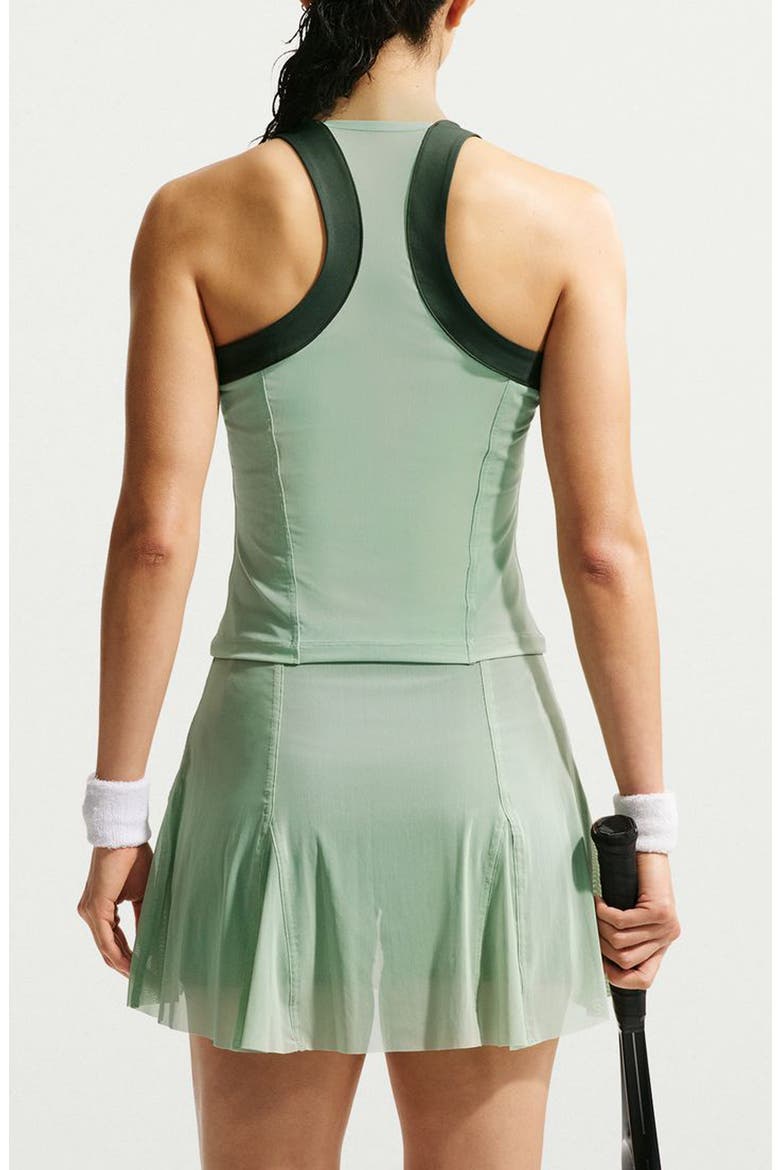 Court Slam Dri-FIT Tank, Alternate, color, STEAM/ BLACK SPRUCE/ BLACK