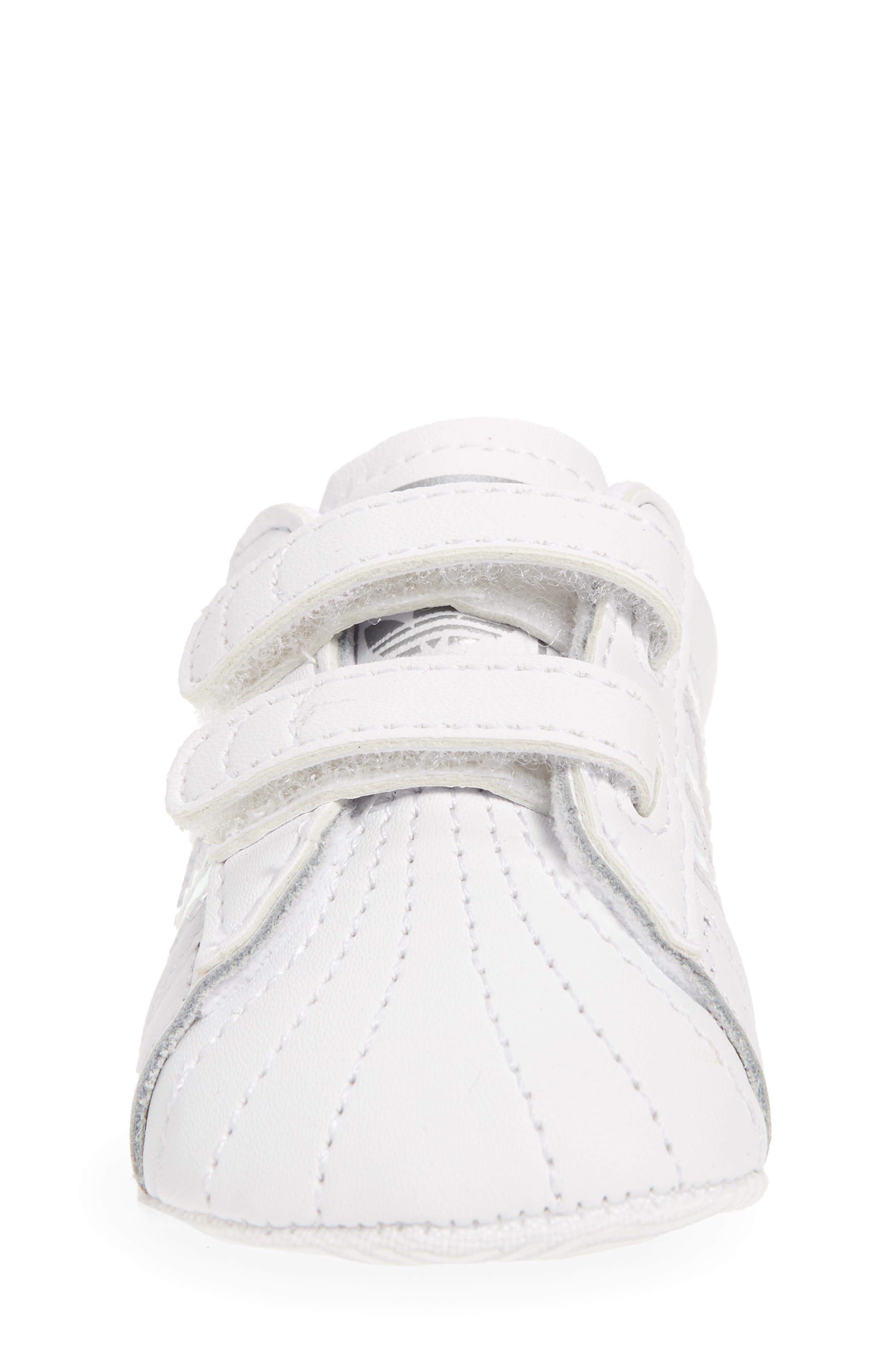 adidas Superstar Crib Sneaker, Alternate, color, 