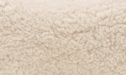 Longchamp Genuine Shearling Round Handbag In Sand