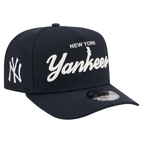 Men's New Era  Navy New York Yankees Local Play A-Frame 9FIFTY Snapback Hat