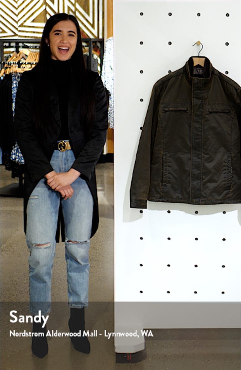 Antiqued Cotton Blend Jacket, sales video thumbnail