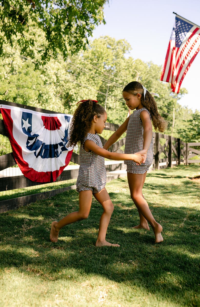 Little Paper Kids Ellie Set, Alternate, color, Americana Plaid