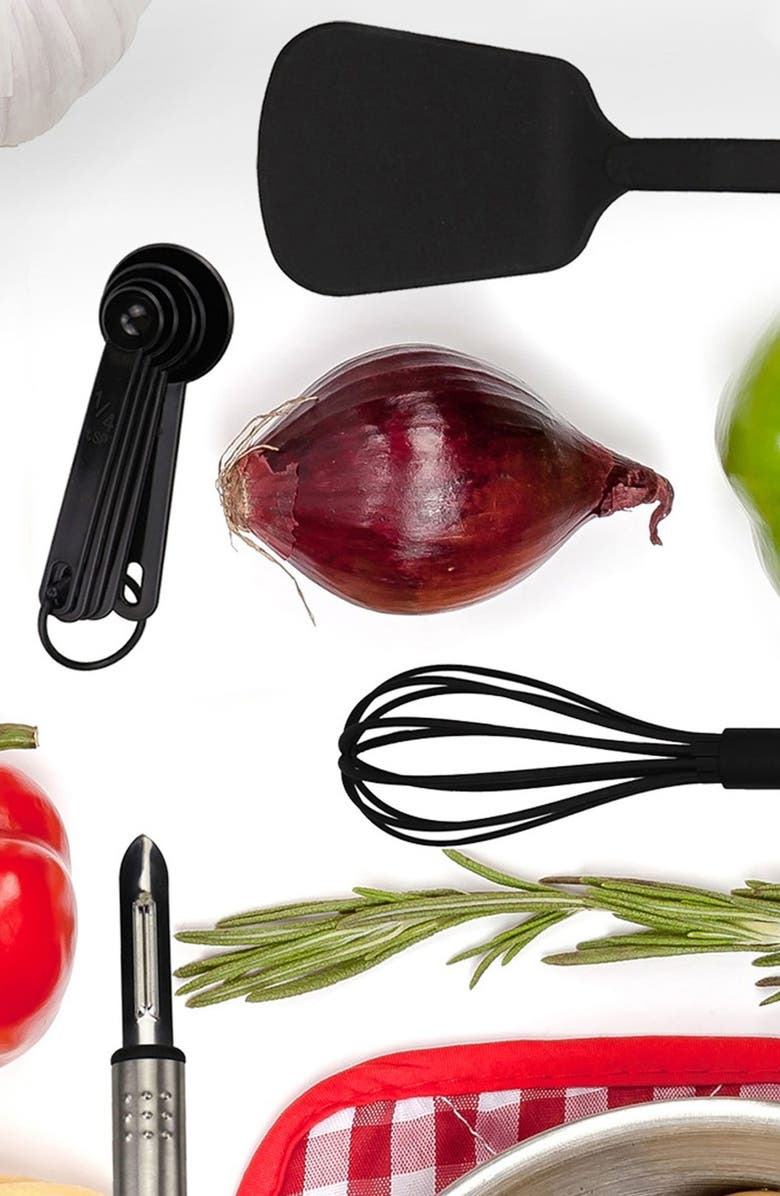 KALUNS Cooking Utensil 10-Piece Set, Alternate, color, Black