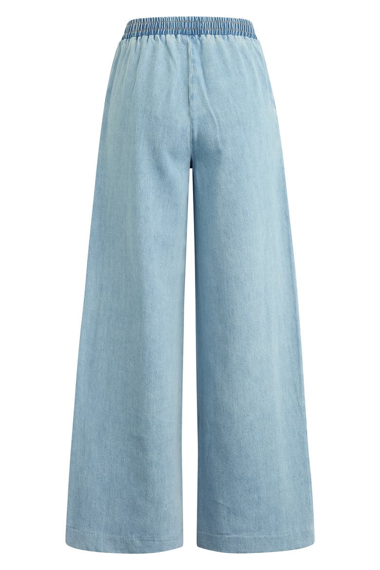 The Malibu Wide Leg Jeans, Alternate, color, OZARK