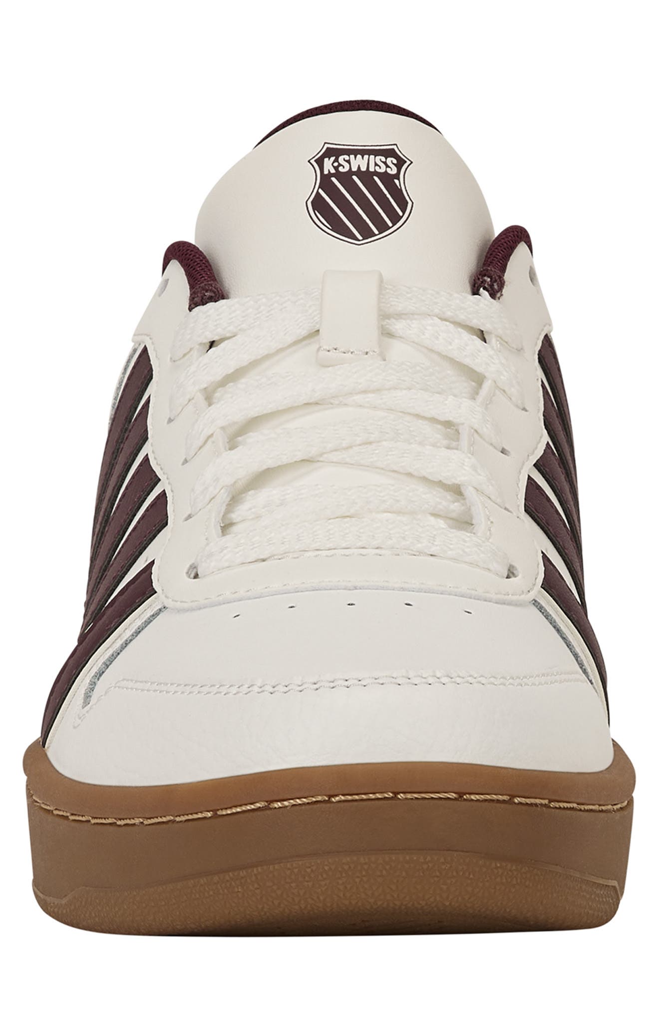 Court Palisades Sneaker, Alternate, color, BRIGHT WHITE/ FIG/ GUM-M