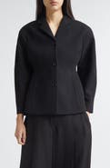 Jil Sander Sculpted Crepe Jacket