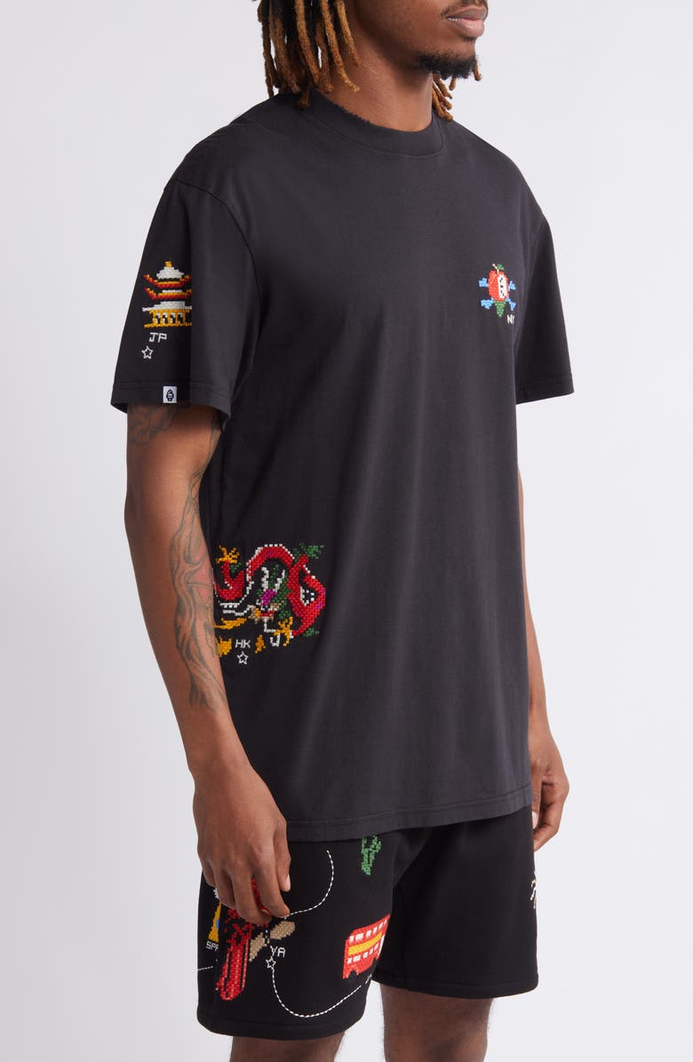 ICECREAM Voyager Embroidered Graphic T-Shirt, Alternate, color,