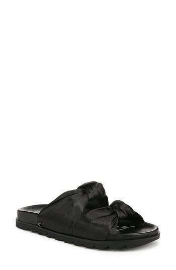Circus Ny By Sam Edelman Estelle Double Knotted Footbed Sandals In Black