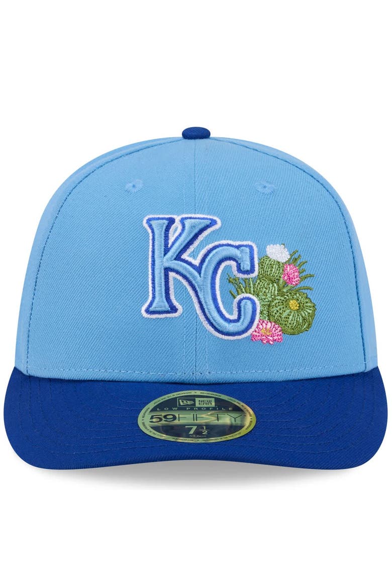 Men's New Era  Light Blue/Royal Kansas City Royals 2026 Spring Training Low Profile 59FIFTY Fitted Hat, Alternate, color, Light Blue