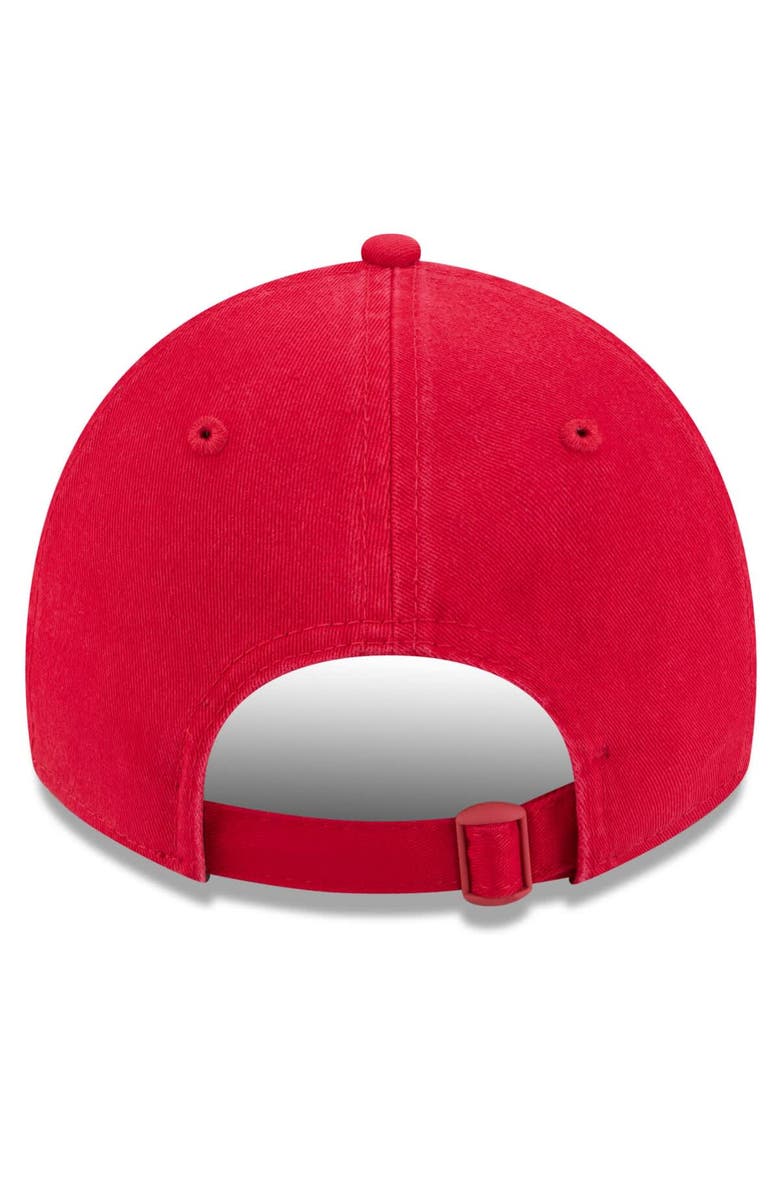 New Era Women's New Era  Red Los Angeles Angels 2025 Spring Training Floral 9TWENTY Adjustable Hat, Alternate, color, 