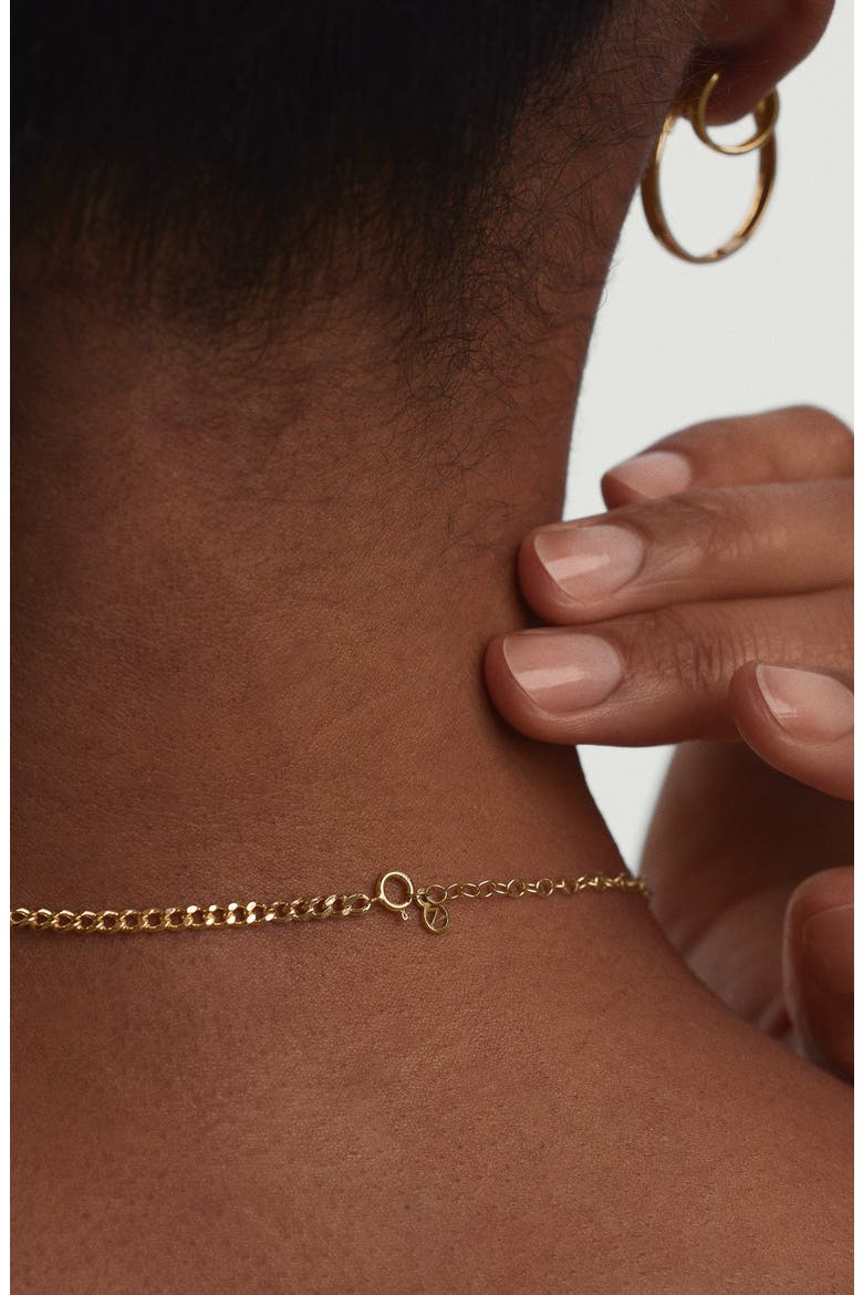 Curb Chain Extender, Alternate, color, 14k Yellow Gold
