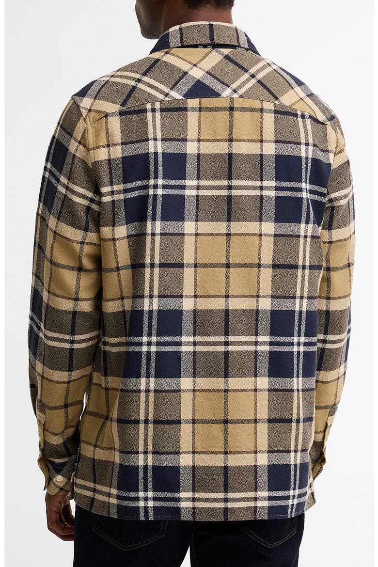 Bourne Relaxed Tartan Button Front Shirt, Alternate, color, BIRCHWOOD DRESS TARTAN