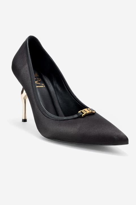 Milos Buckle Pointed Toe Pump (Women)