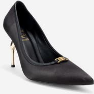 Prologue Shoes Milos Buckle Pointed Toe Pump