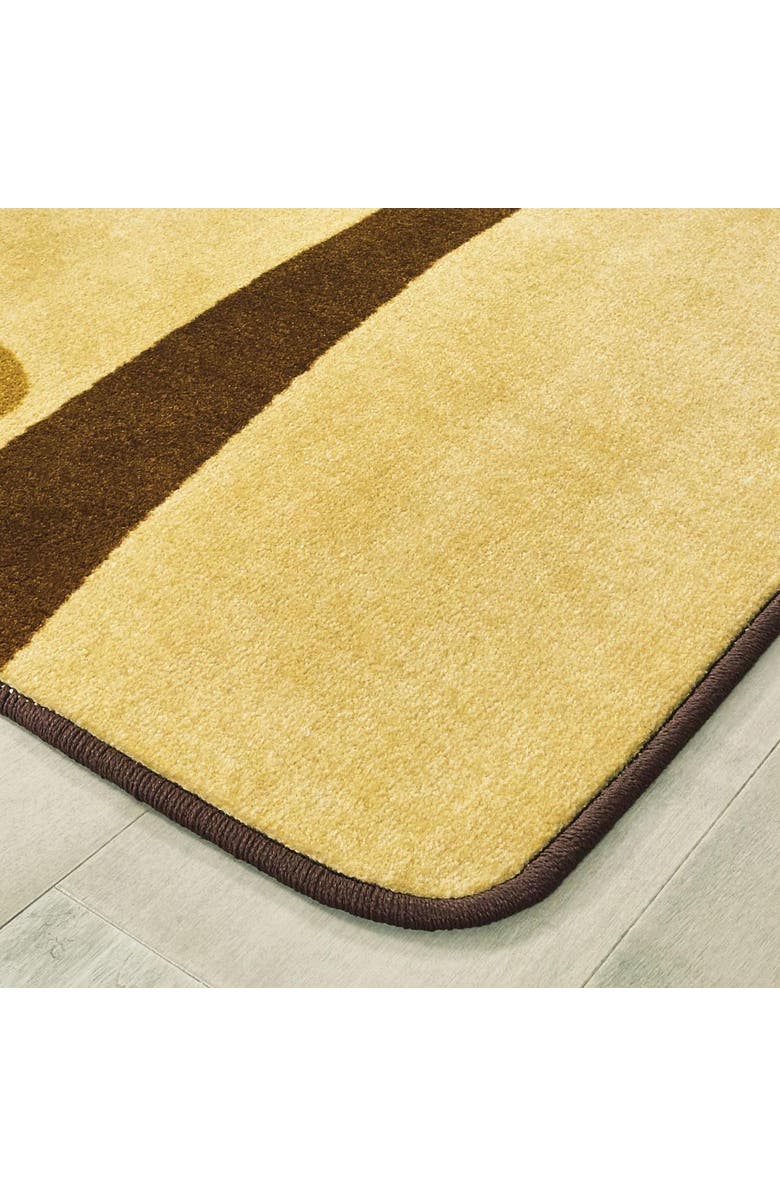 Kaplan Early Learning Company Branching Out Carpet, Alternate, color, Beige