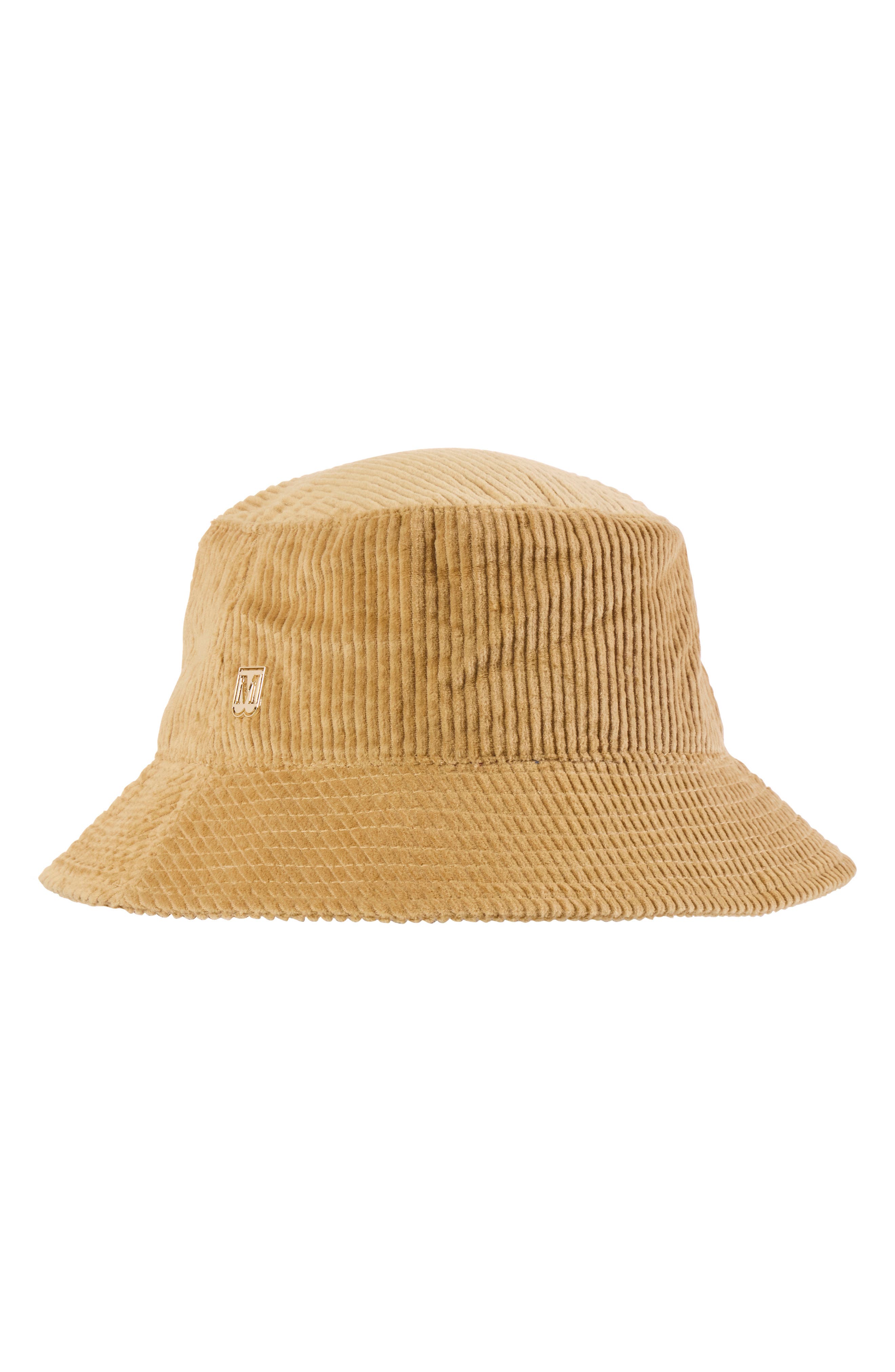 Bruno Magli Corduroy Cotton Bucket Hat