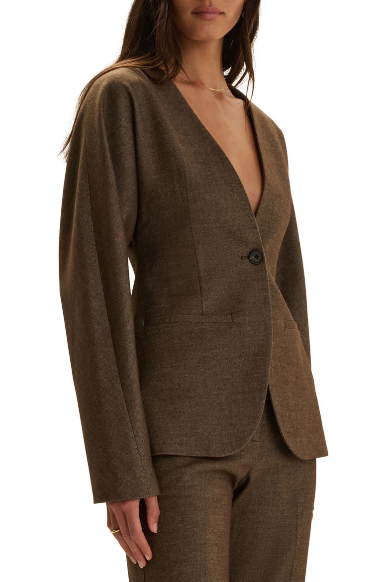 The Power Move Blazer, Alternate, color, ESPRESSO