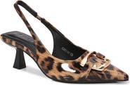 BERNESS Kitten Heel Slingback Pump