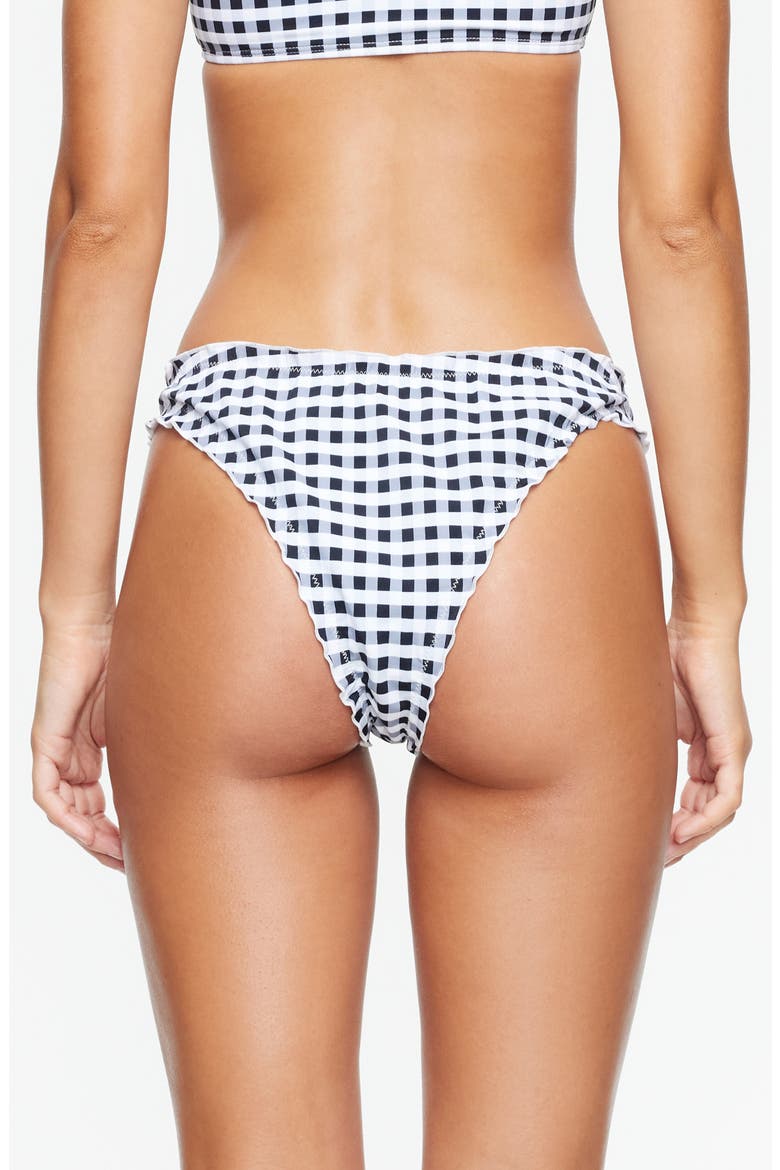 Tide Check Swim Bottoms, Alternate, color, NOIR CHECK