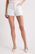 FRAME The Hang High Waist Denim Shorts