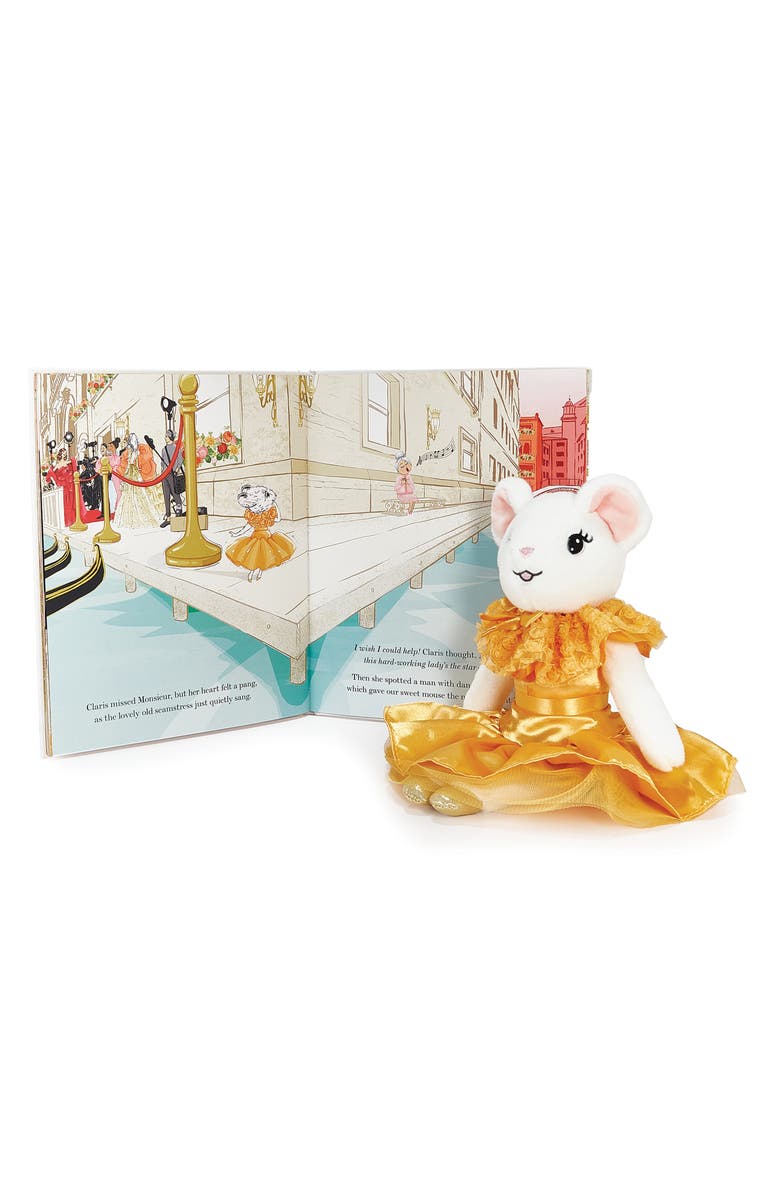 Claris the Mouse 'Claris The Chicest Mouse In Paris: Pasta Disaster' Book & Stuffed Animal Set, Alternate, color, 