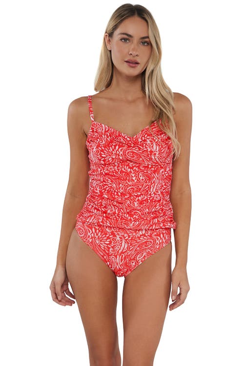 SUNSETS SUNSETS SIMONE TANKINI SWIMSUIT TOP 