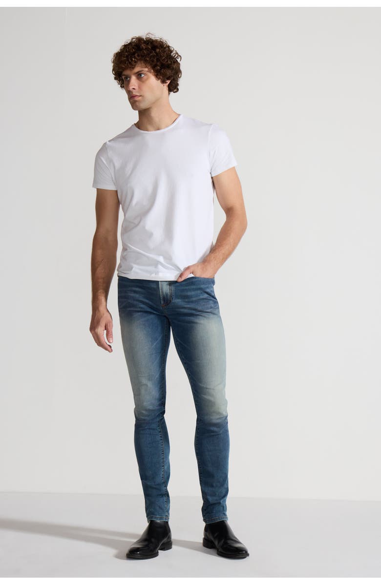 Monfrère Greyson Jeans, Alternate, color, Tinted Indigo
