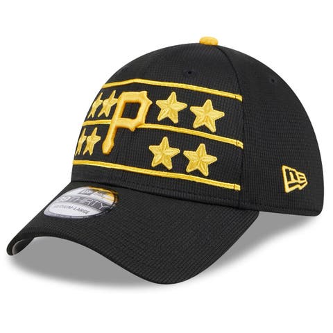 Men's New Era  Black Pittsburgh Pirates 2024 Batting Practice 39THIRTY Flex Hat