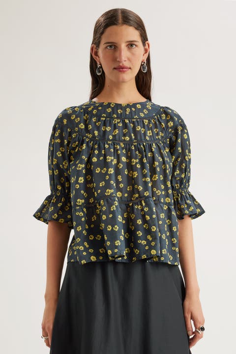 Sol Floral Print Top