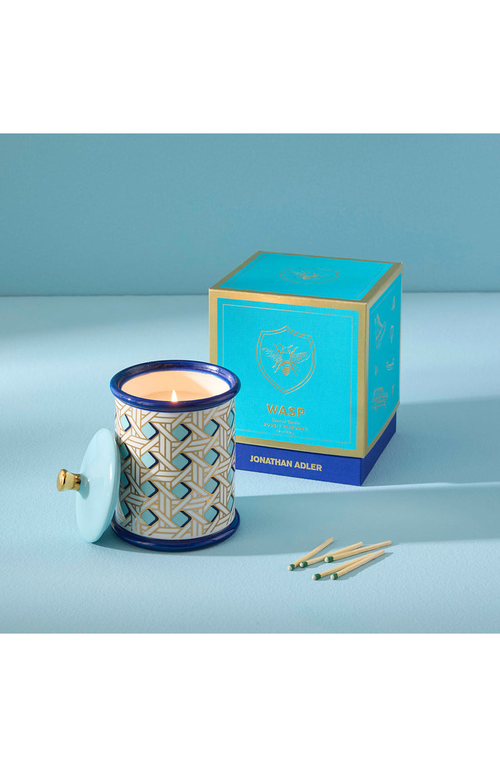 Jonathan Adler Gilded Wasp Candle In Multi