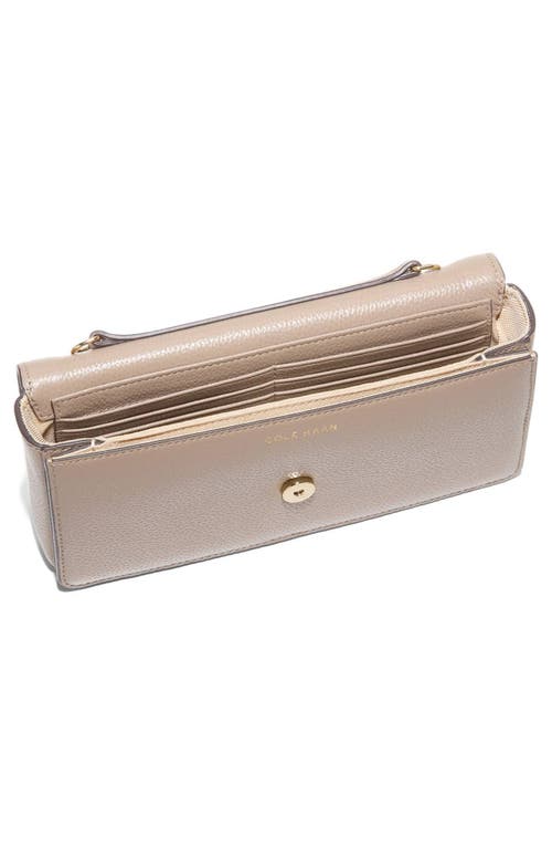Cole Haan Daniella Leather Wallet On A Chain In Brown