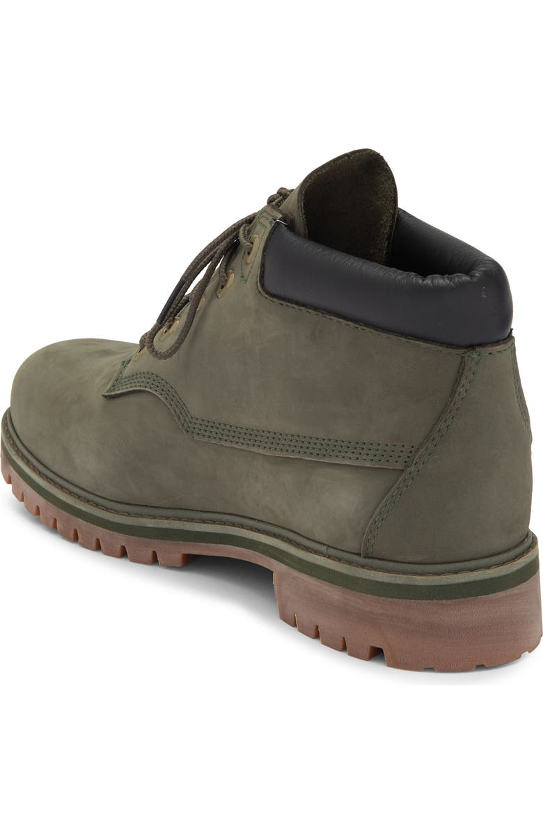 Timberland Rockaway Waterproof Boot, Alternate, color, Dark Green Nubuck