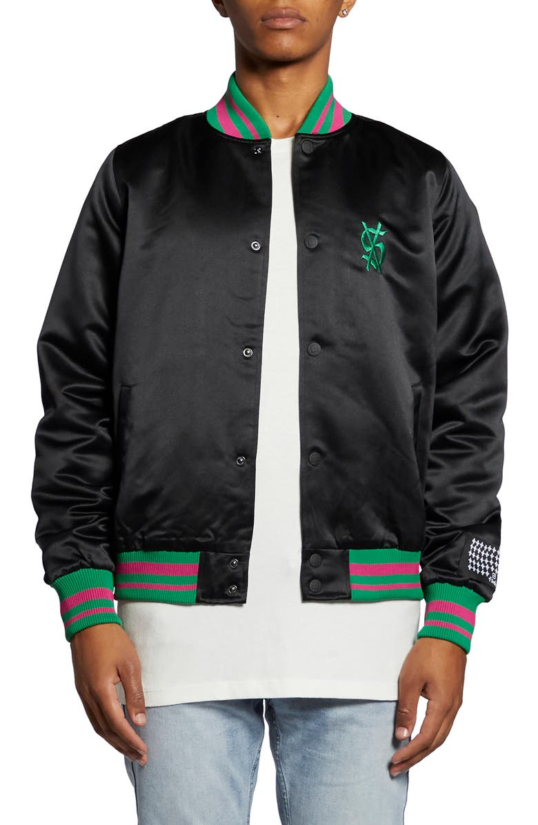 Ksubi Unwise Bomber Jacket, Main, color, 