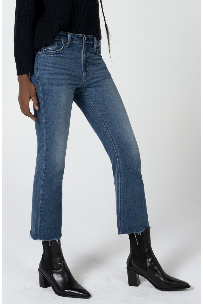 Marlow Raw Hem Crop Jeans, Alternate, color, MUSE